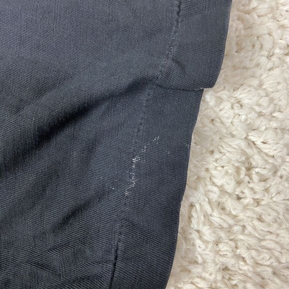 Vintage Poly Tees Shirt Adult XXXL Black Hawaii Parrot 1990 Flowers Butterfly - Picture 10 of 16